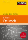 Buchcover Wissen – Üben – Testen: Deutsch 9. Klasse