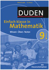 Buchcover Einfach klasse in Mathematik 9. Klasse