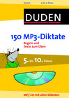 Buchcover 150 MP3-Diktate 5. bis 10. Klasse