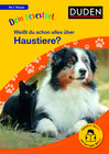 Buchcover Dein Lesestart: Weißt du schon alles über Haustiere? Ab 1. Klasse