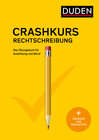 Buchcover Crashkurs Rechtschreibung