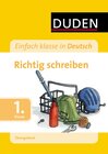 Buchcover Einfach Klasse in Deutsch - Richtig schreiben 1. Klasse - Übungsblock
