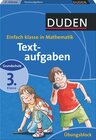 Buchcover Einfach Klasse in Mathematik- Textaufgaben 3. Klasse - Übungsblock