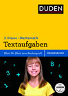 Buchcover Übungsblock: Mathematik - Textaufgaben 3. Klasse