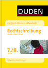 Buchcover Einfach klasse in Deutsch – Rechtschreibung 7./8. Klasse