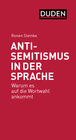 Buchcover Antisemitismus in der Sprache