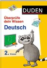 Buchcover Überprüfe dein Wissen - Deutsch 2. Klasse