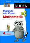 Buchcover Überprüfe dein Wissen - Mathe 4. Klasse