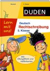 Buchcover Lern mit uns! Deutsch - Rechtschreibung 5. Klasse