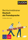 Buchcover Rechtschreibtrainer Deutsch als Fremdsprache