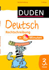 Buchcover Deutsch in 15 Minuten – Rechtschreibung 3. Klasse