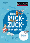Buchcover Mein Ruckzuck-Übungsblock Rechnen 3. Klasse