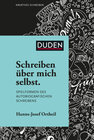 Buchcover Schreiben über mich selbst