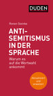 Buchcover Antisemitismus in der Sprache