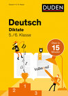 Buchcover Deutsch in 15 Min - Diktate 5./6. Klasse