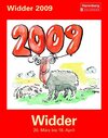 Buchcover Harenberg Horoskopkalender Widder 2009