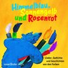 Buchcover Himmelblau, Sonnengelb und Rosenrot