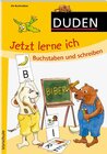 Buchcover Jetzt lerne ich Buchstaben und schreiben (ab 5)