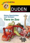 Buchcover Kleine Geschichten zum Vorlesen - Tiere im Zoo