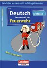 Buchcover Deutsch lernen bei der Feuerwehr 5. Klasse