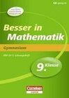 Buchcover Besser in Mathematik - Gymnasium 9. Klasse