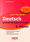 Buchcover Jeden Tag besser - Deutsch Intensivtraining Grammatik 5. Klasse