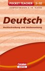 Buchcover Pocket Teacher Deutsch - Rechtschreibung und Zeichensetzung 5.-10. Klasse