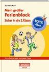 Buchcover RICHTIG üben - Mein großer Ferienblock - Sicher in die 2. Klasse