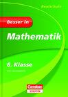 Buchcover Besser in Mathematik - Realschule 6. Klasse