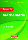 Buchcover Besser in Mathematik - Realschule 7. Klasse