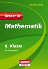Buchcover Besser in Mathematik - Realschule 8. Klasse