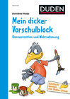Buchcover Einfach lernen mit Rabe Linus – Mein dicker Vorschulblock: Konzentration und Wahrnehmung