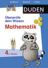 Buchcover Überprüfe dein Wissen - Mathe 4. Klasse