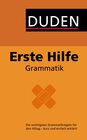 Buchcover Duden - Erste Hilfe Grammatik