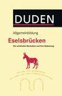 Buchcover Duden Allgemeinbildung - Eselsbrücken