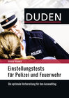 Buchcover Duden Trainer – Einstellungstests für Polizei und Feuerwehr