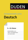 Buchcover Übungsblätter Grammatik zur Duden Schulgrammatik extra - Deutsch