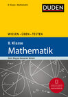 Buchcover Wissen - Üben - Testen: Mathematik 8. Klasse
