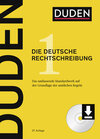 Buchcover Die Rechtschreibung