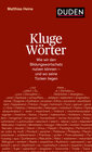 Buchcover Kluge Wörter