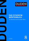 Buchcover Duden – Das Synonymwörterbuch