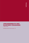 Buchcover Urkundenbuch des Klosters Frauensee 1202-1540