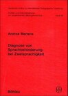 Buchcover Diagnose und Sprachbehinderung bei Zweisprachigkeit