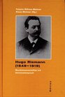 Buchcover Hugo Riemann (1849-1919)