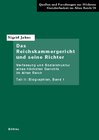 Buchcover Das Reichskammergericht und seine Richter. Verfassung und Sozialstruktur eines höchsten Gerichts im Alten Reich