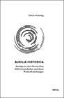 Buchcover Auxilia Historica