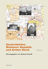 Buchcover Deutschbalten, Weimarer Republik und Drittes Reich