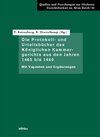 Buchcover Die Protokoll- und Urteilsbücher des Königlichen Kammergerichts aus den Jahren 1465 bis 1480