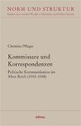 Buchcover Kommissare und Korrespondenzen