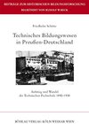 Buchcover Technisches Bildungswesen in Preußen-Deutschland